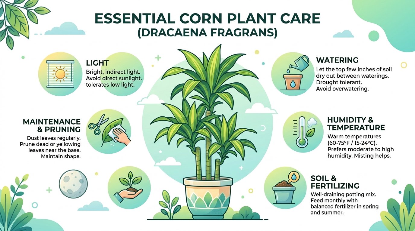 corn plant care