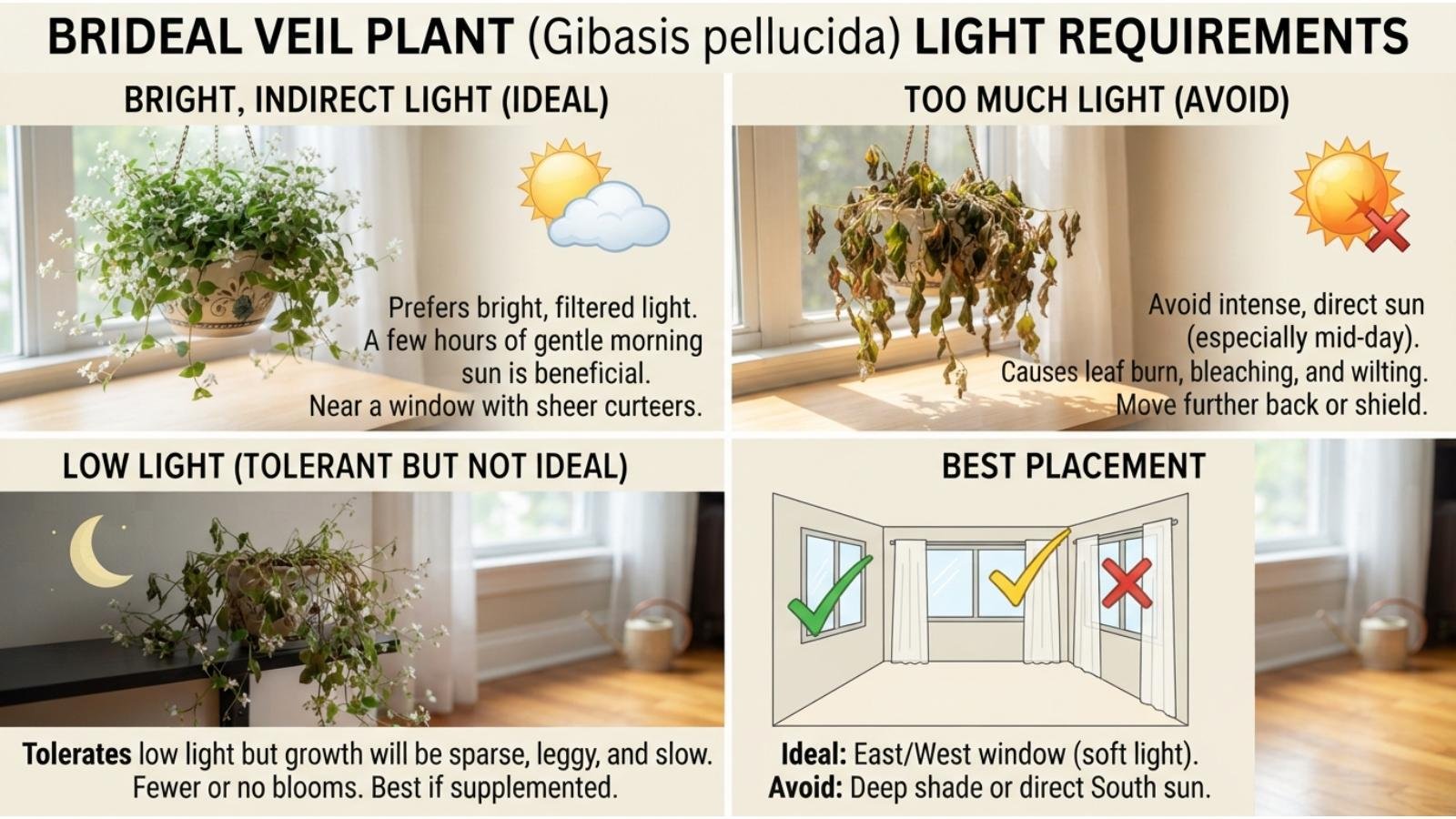 bridal-veil-plant-light-requirements