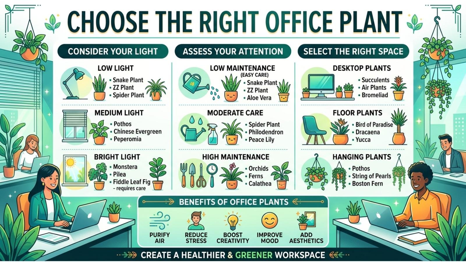 choose-the-right-office-plant