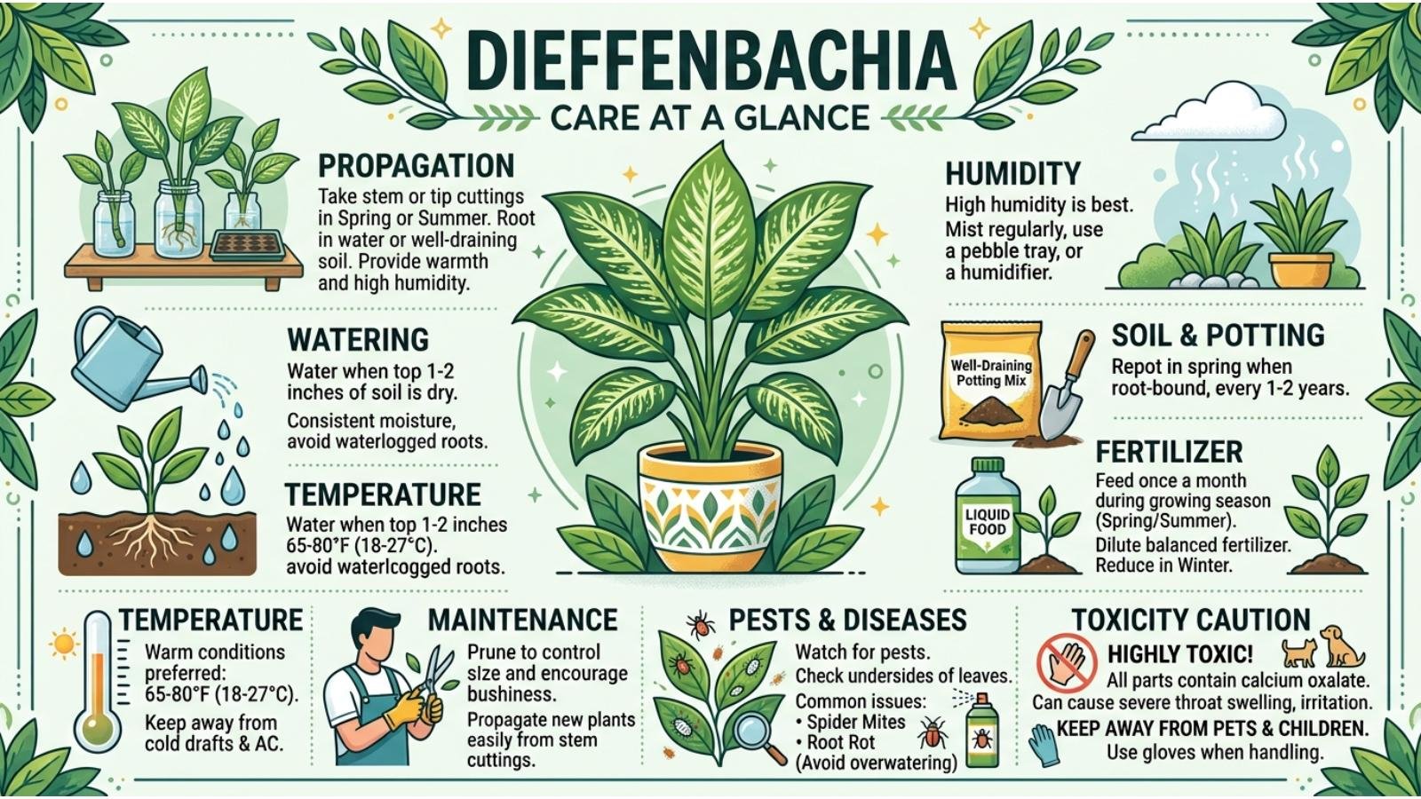dieffenbachia-care-at-a-glance