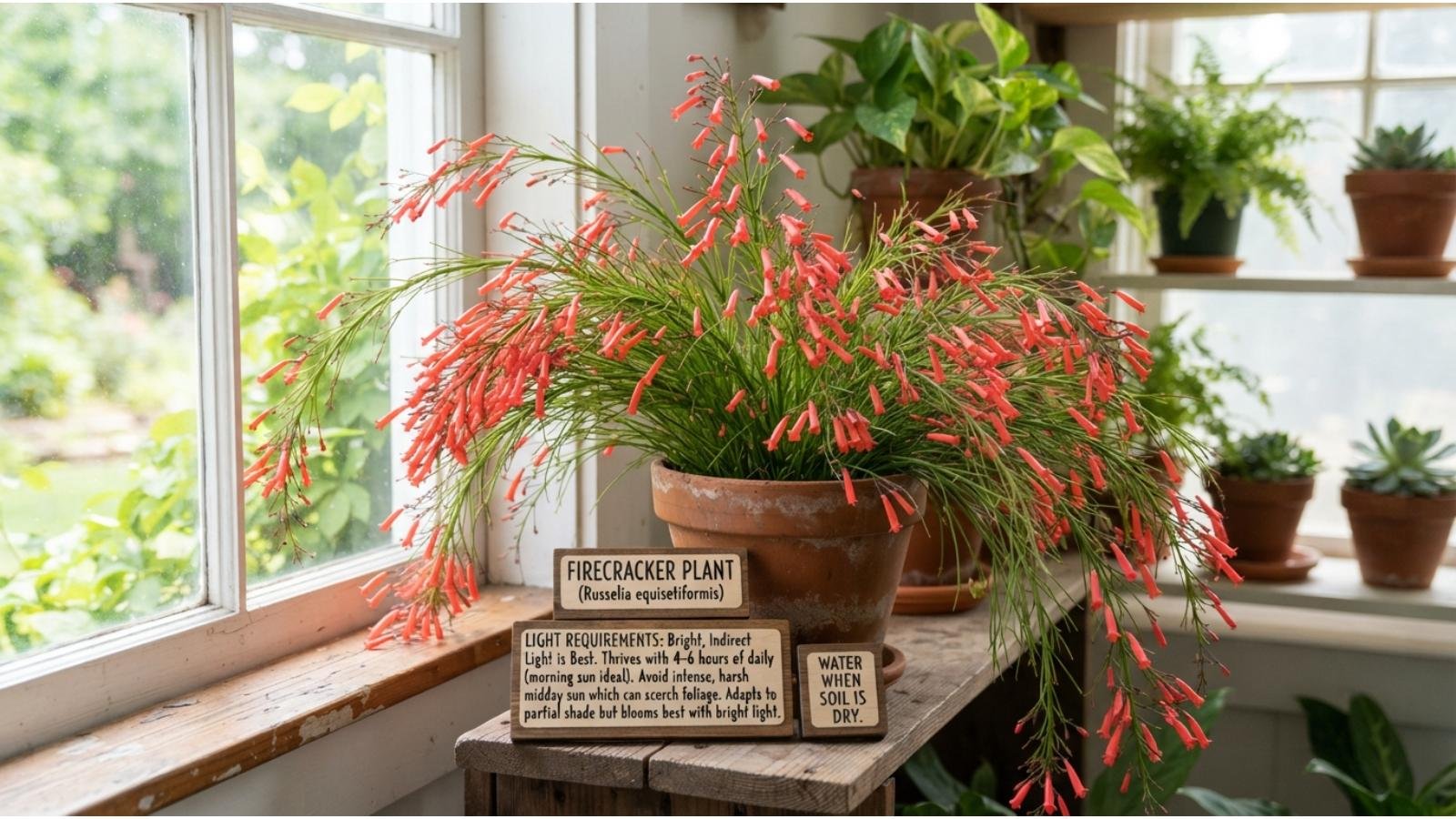 firecracker-plant-light-requirements