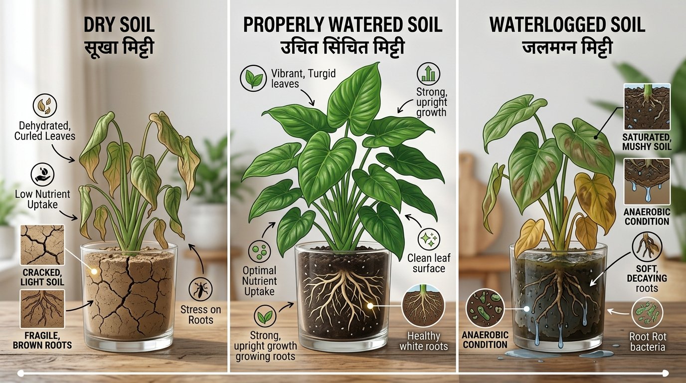 water-a-philodendron
