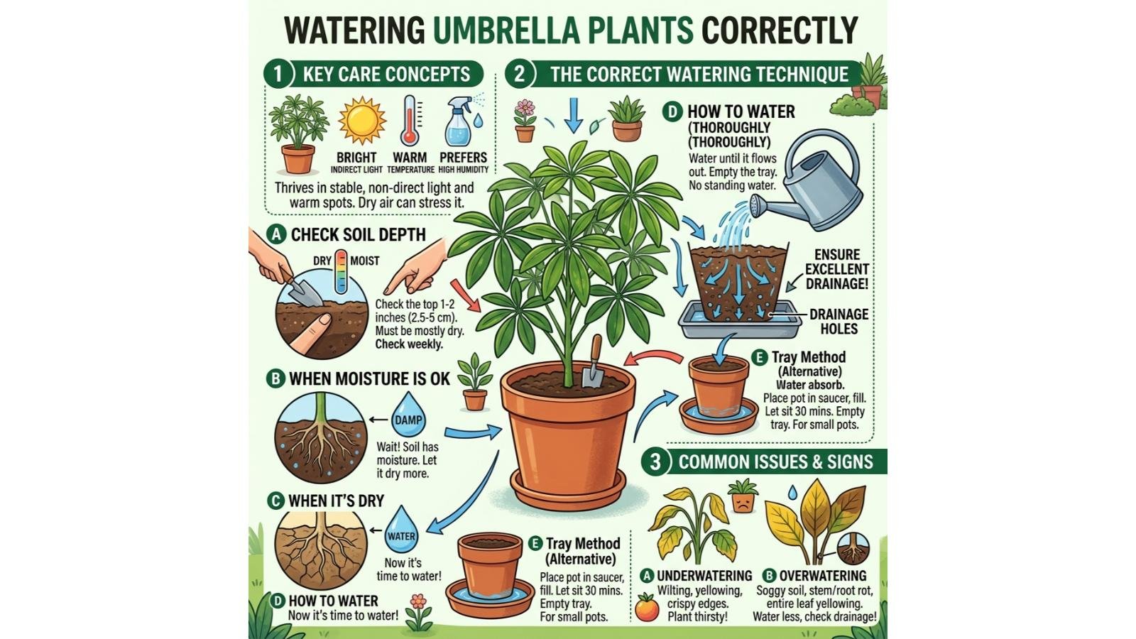 watering-umbrella-plants-correctly