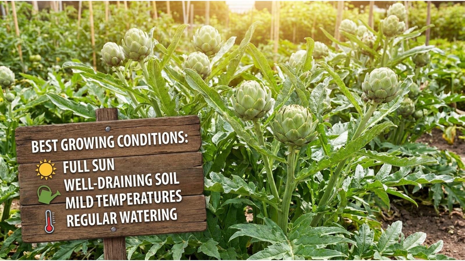 best-growing-conditions-for-artichokes