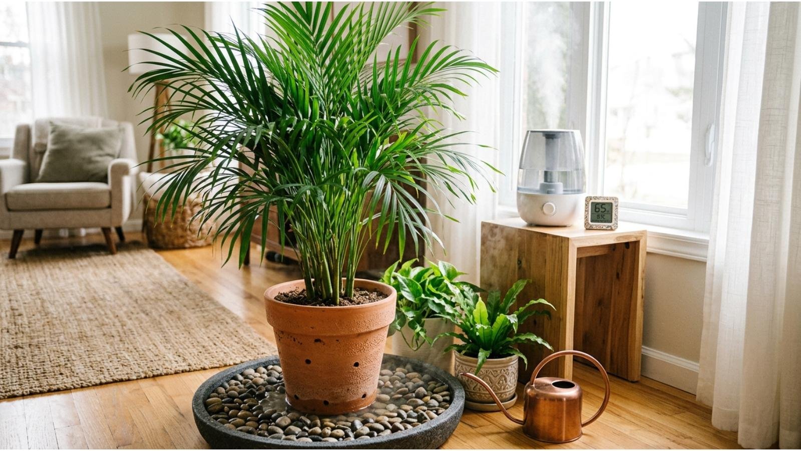 humidity-and-indoor-palm-care