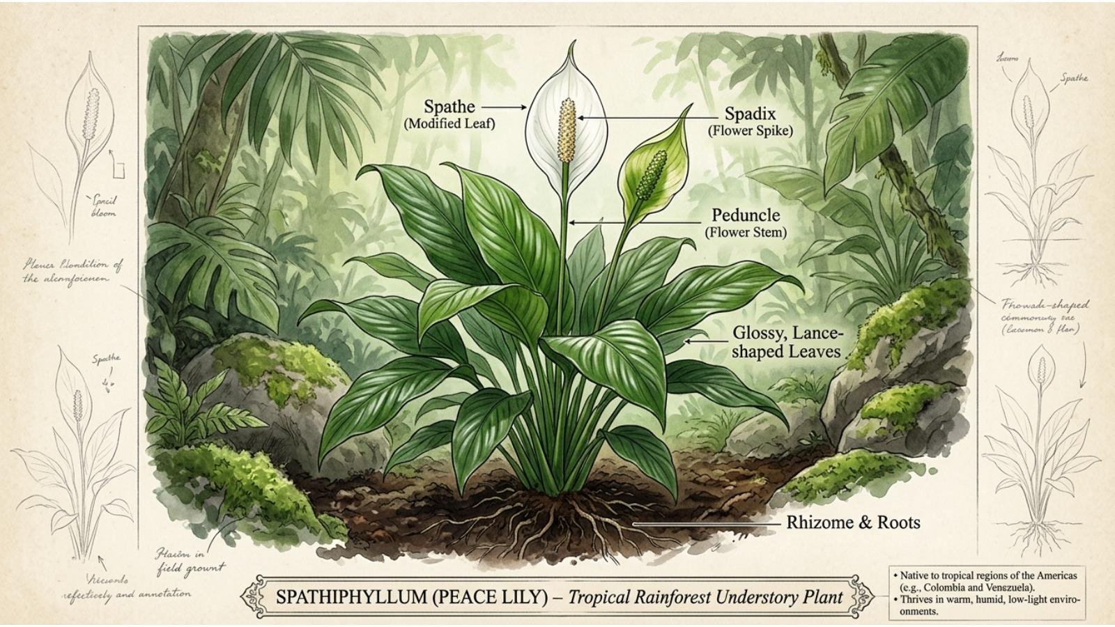 peace-lilies-are-tropical-plants