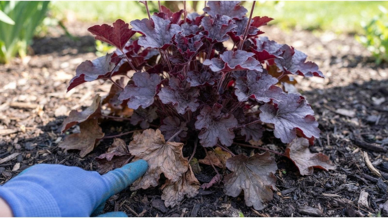 how-to-prune-coral-bells