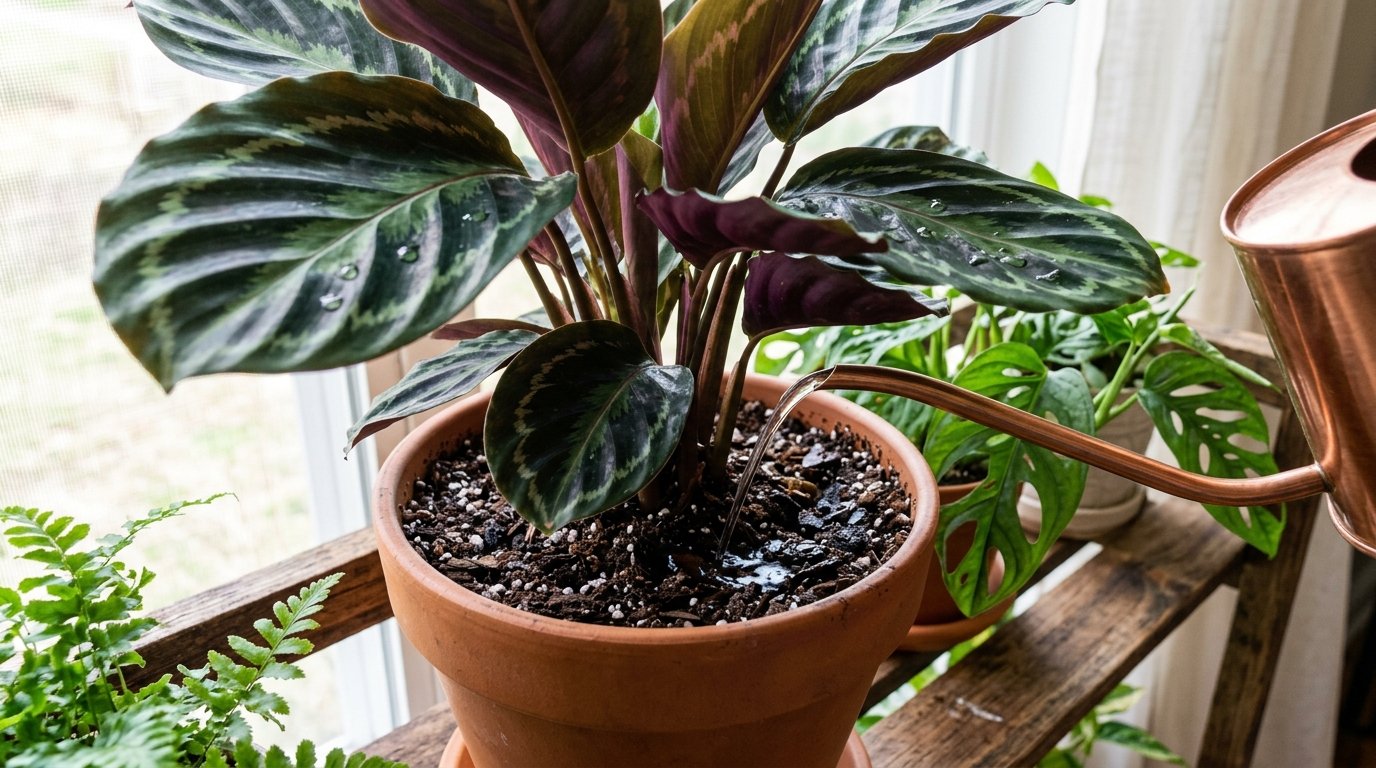 water-a-calathea