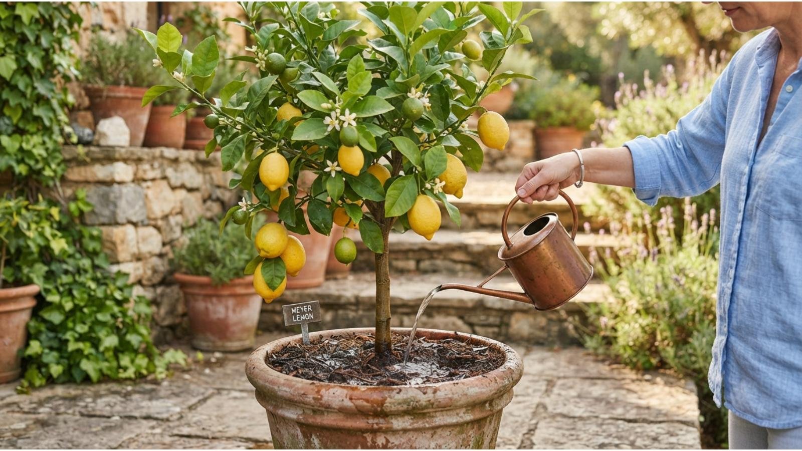 water-a-lemon-plant