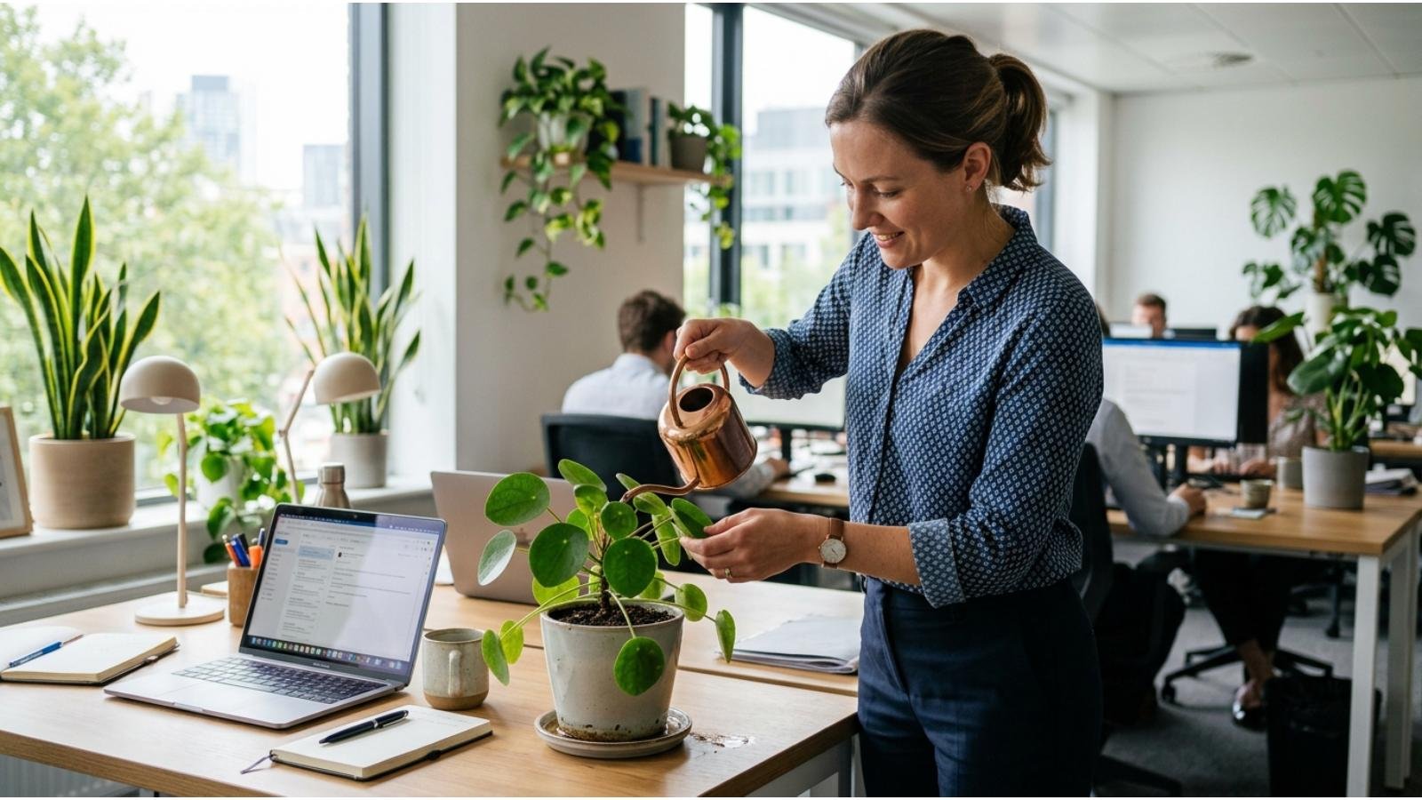 watering-office-plants-correctly
