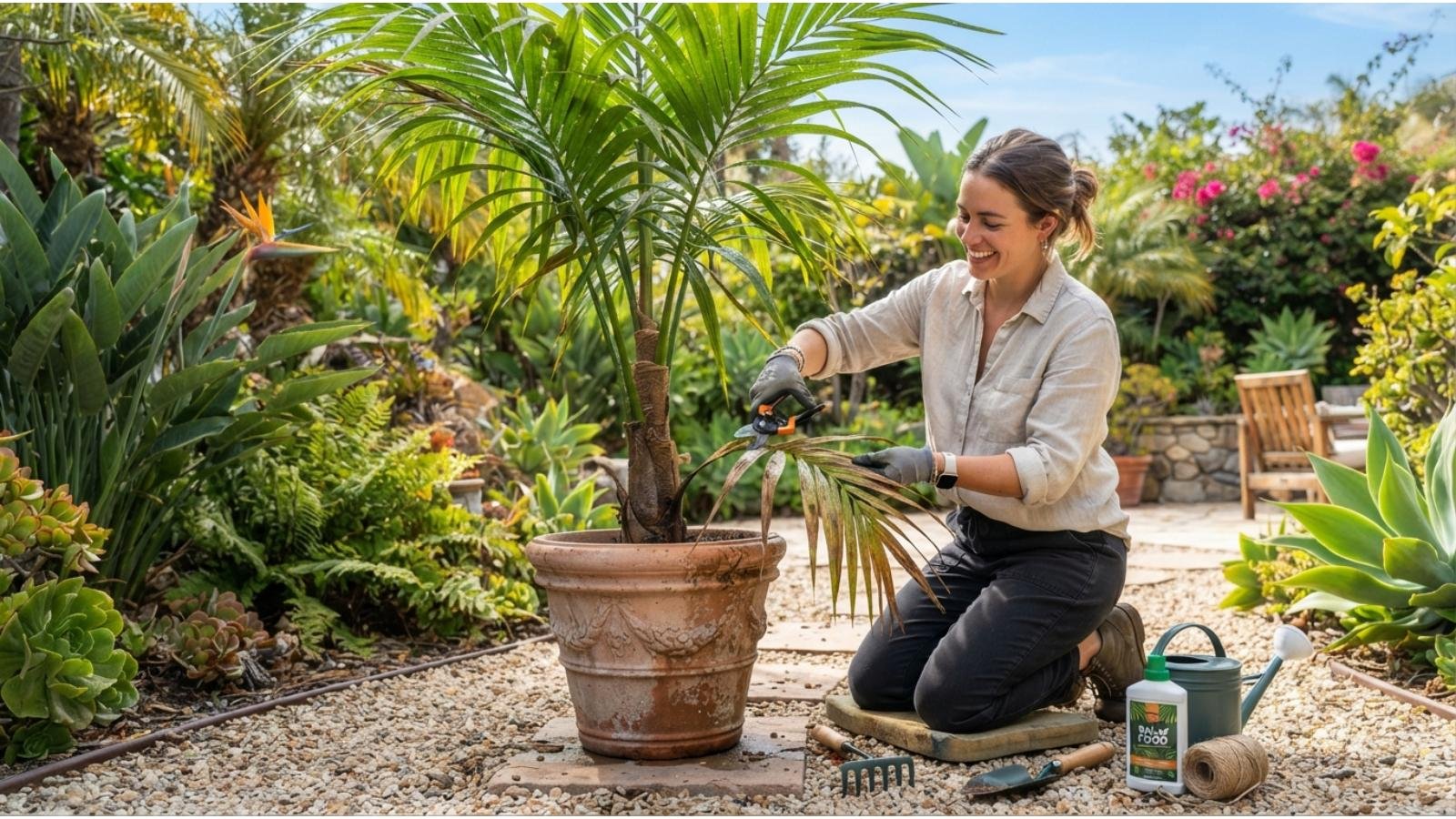 palm-plant-care-outdoor