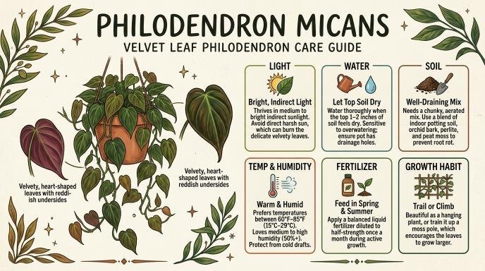 philodendron-micans-care-requirements