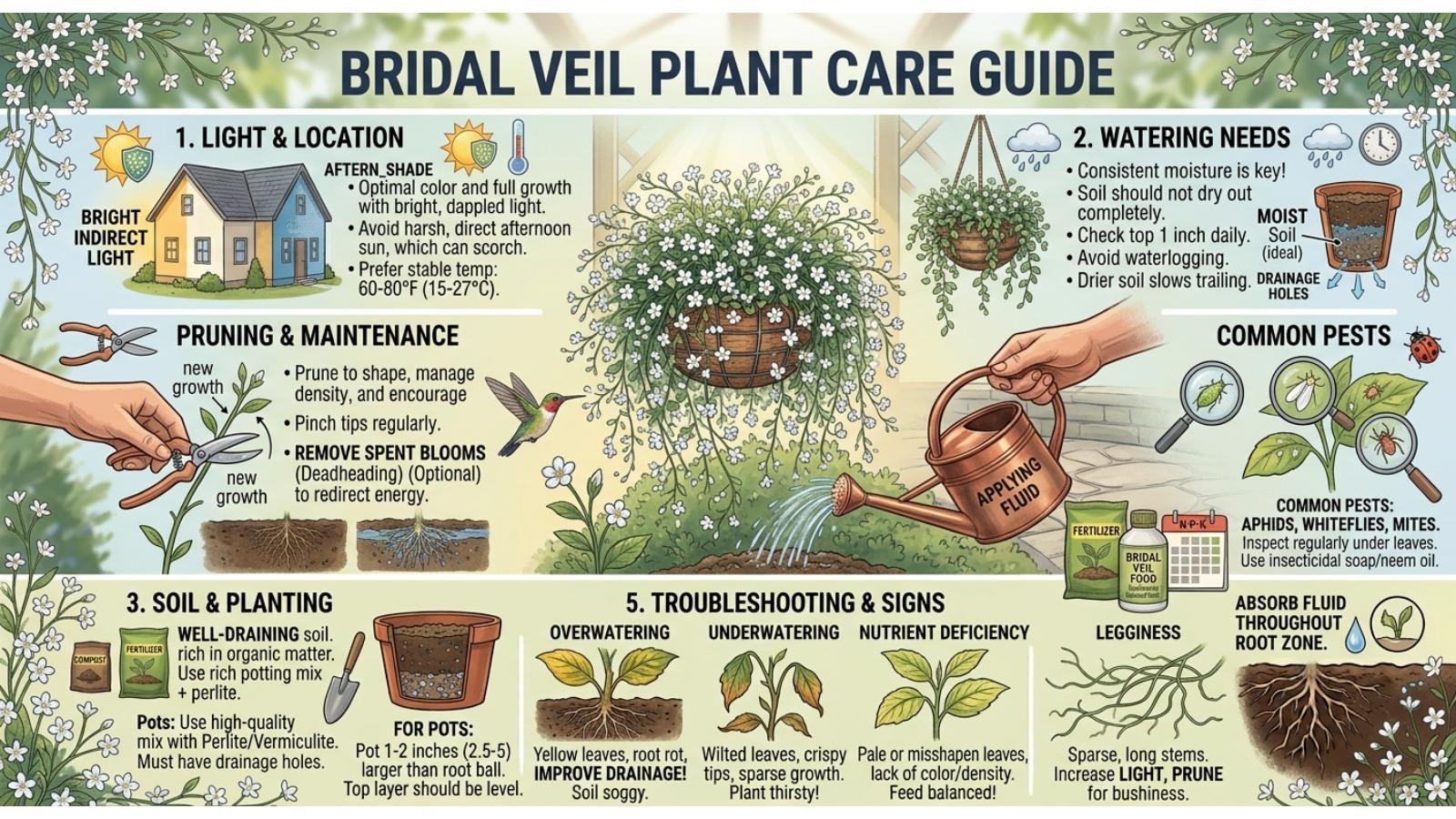 bridal-veil-plant-care