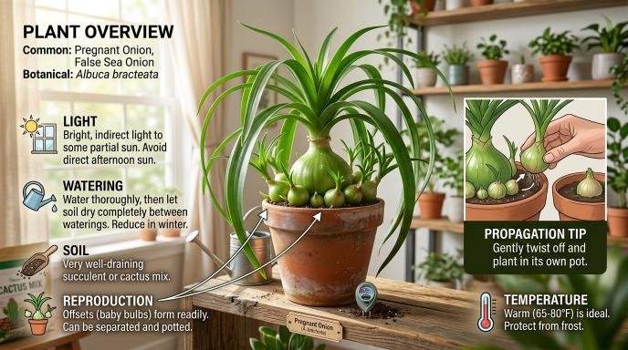 pregnant-onion-plant-care