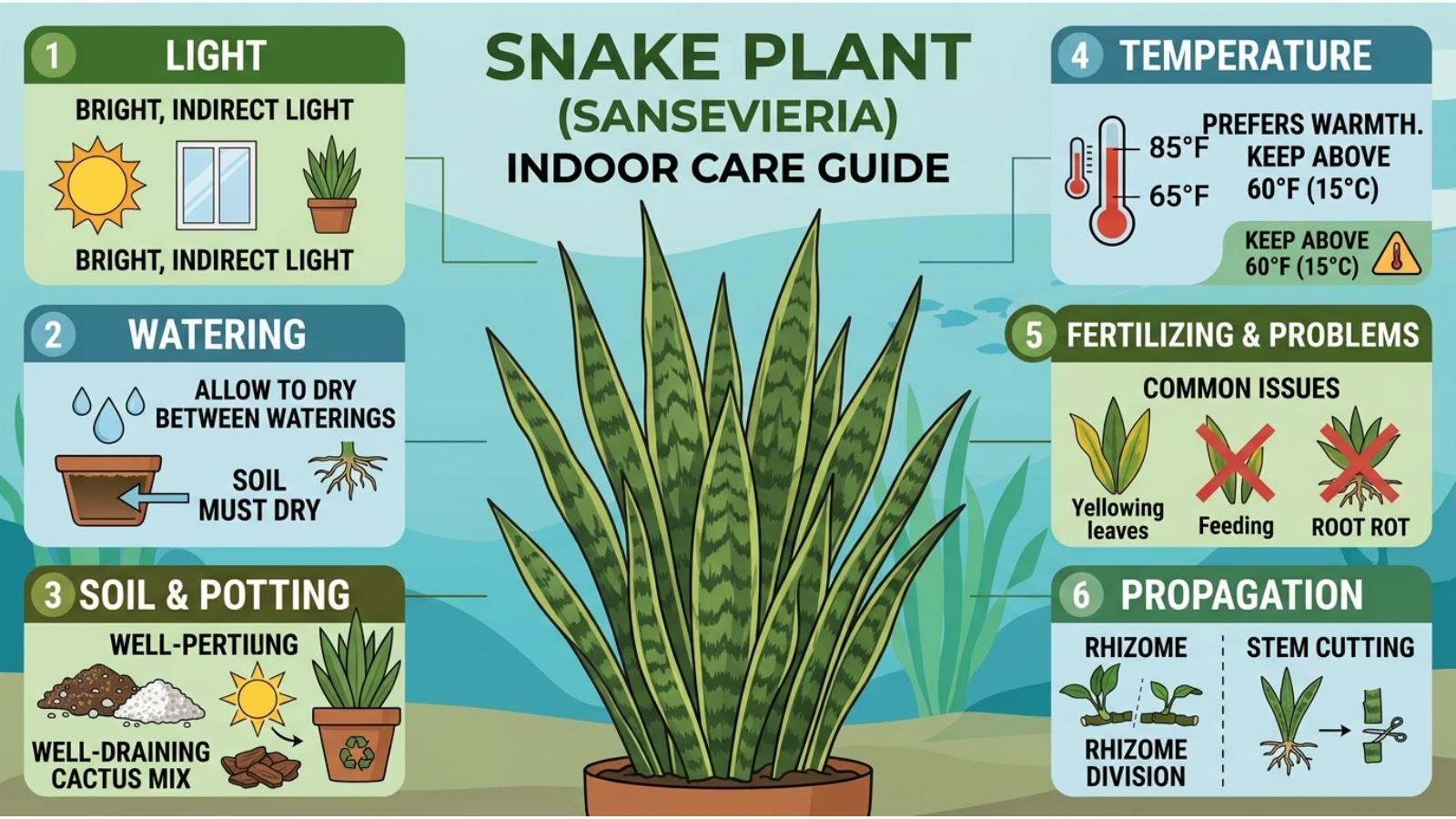 how-to-take-care-of-snake-plant-indoor