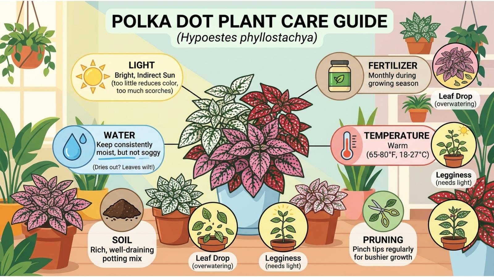 polka-dot-plant-care