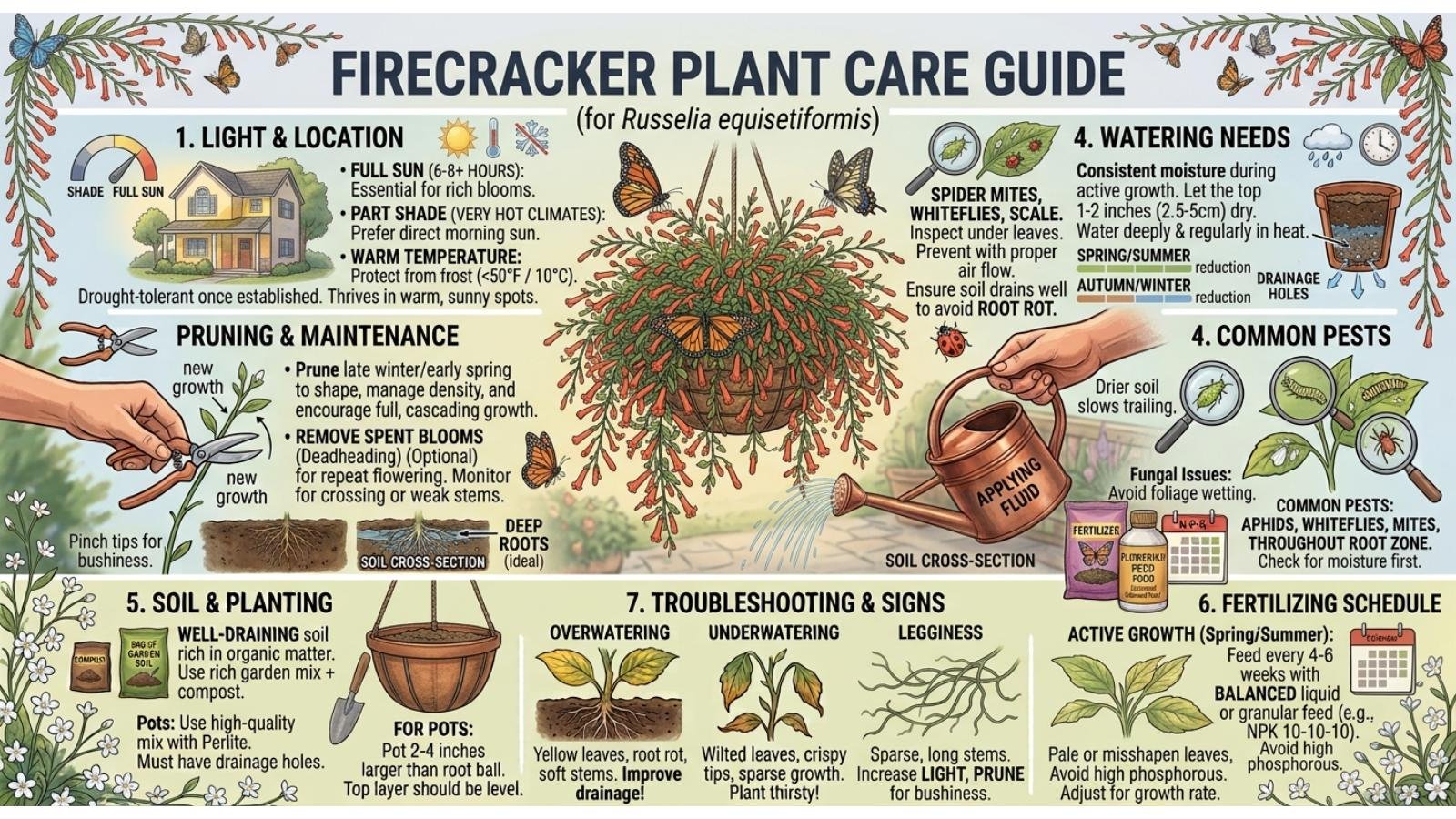firecracker-plant-care