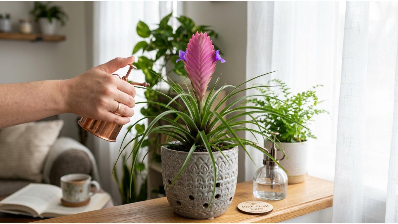 pink-quill-plant-care