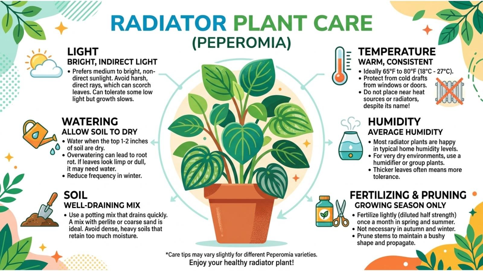 radiator-plant-care