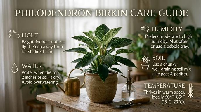 philodendron-birkin-care